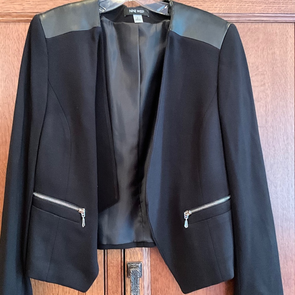 Nine West Black Jacket